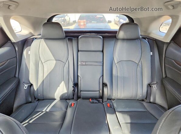 2T2HGMDAXMC066863 2021 LEXUS RX Charcoal უკანა სავარძლების ხედი
