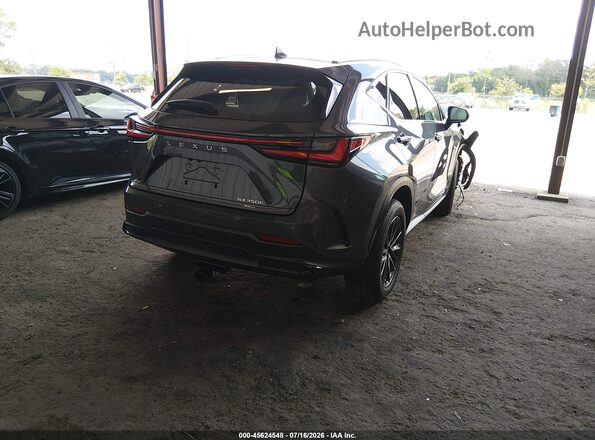 2T2HKCEZ3RC031389 2024 LEXUS NX 350H Серый Задняя правая четверть