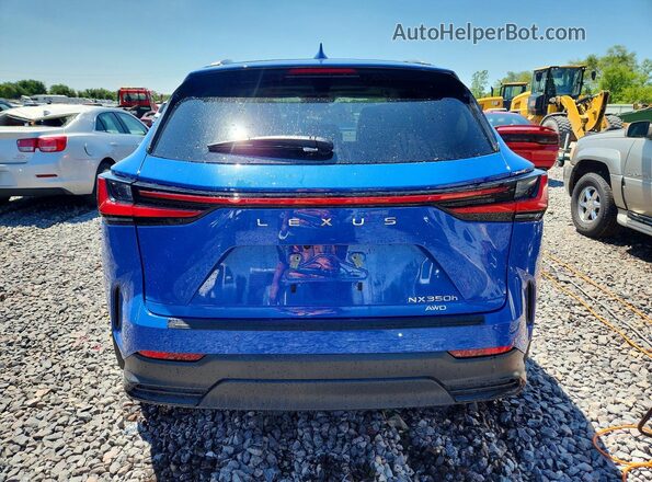 2T2HKCEZ4SC056839 2025 LEXUS NX Синий Вид сзади