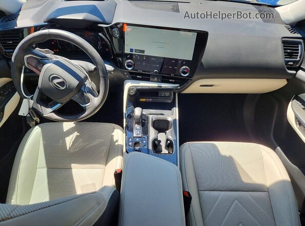 2T2HKCEZ4SC056839 2025 LEXUS NX Синий Вид панели приборов