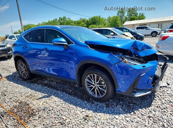 2T2HKCEZ4SC056839 2025 LEXUS NX Синий Передняя правая четверть