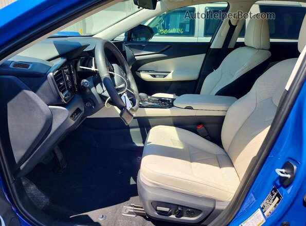 2T2HKCEZ4SC056839 2025 LEXUS NX Синий Вид салона спереди