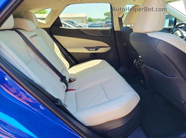 2T2HKCEZ4SC056839 2025 LEXUS NX Синий Вид задней части салона