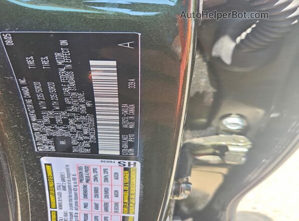 2T2HKCEZ6TC058917 2026 LEXUS NX Green Vista de la etiqueta del VIN