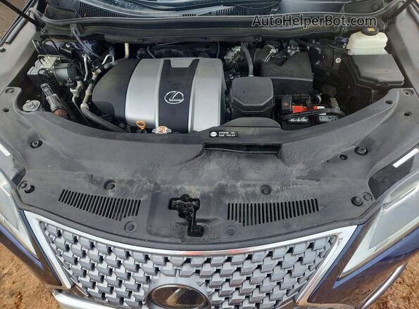 2T2HZMAA0LC161414 2020 LEXUS RX Blue Շարժիչի բաժամունքի տեսք