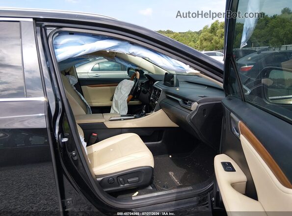 2T2HZMAA0MC196990 2021 LEXUS RX 350 Black Вид салону спереду