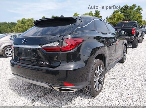 2T2HZMAA0MC196990 2021 LEXUS RX 350 Black Задня права чверть