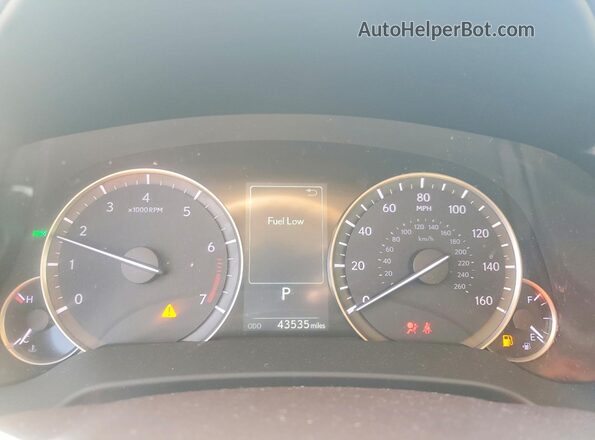 2T2HZMAA1LC161115 2020 LEXUS RX Gray Սարքավորումների վահանակի տեսք