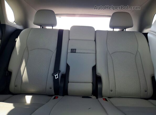 2T2HZMAA1LC161700 2020 LEXUS RX Gray უკანა სავარძლების ხედი