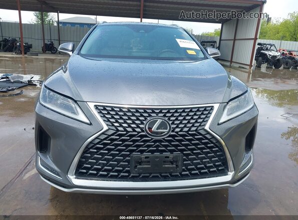 2T2HZMAA1MC203784 2021 LEXUS RX 350 Gray Widok wnętrza z tyłu