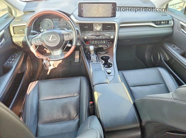 2T2HZMAA1MC206796 2021 LEXUS RX Gray Dashboard view