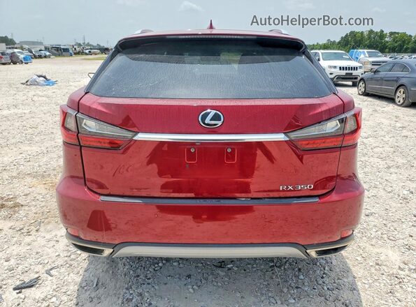 2T2HZMAA1MC215563 2021 LEXUS RX Red Rear view