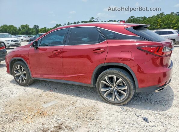 2T2HZMAA1MC215563 2021 LEXUS RX Red Rear left