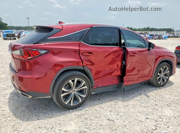 2T2HZMAA1MC215563 2021 LEXUS RX Red Rear right