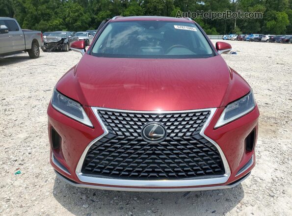 2T2HZMAA1MC215563 2021 LEXUS RX Red Front view