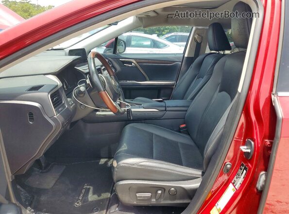 2T2HZMAA1MC215563 2021 LEXUS RX Red Front interior view