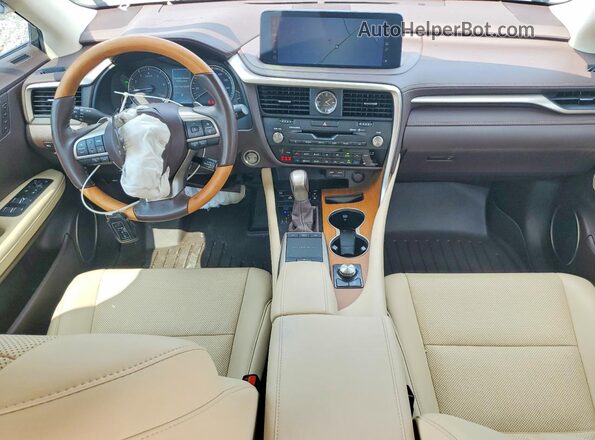 2T2HZMAA2LC167103 2020 LEXUS RX Blue წინა პანელის ხედი