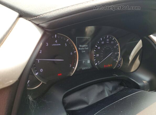 2T2HZMAA2LC170342 2020 LEXUS RX Silver Vista del cuadro de instrumentos