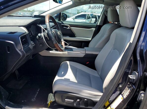 2T2HZMAA3LC166901 2020 LEXUS RX Blue Widok wnętrza z przodu