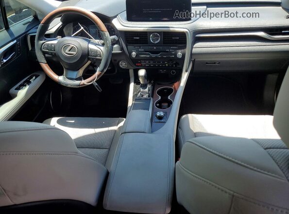 2T2HZMAA3LC166901 2020 LEXUS RX Blue Widok deski rozdzielczej