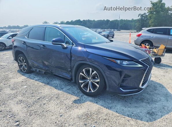 2T2HZMAA3LC168955 2020 LEXUS RX Blue Delantero derecho
