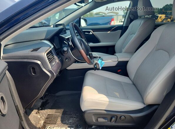 2T2HZMAA3LC168955 2020 LEXUS RX Blue Vista interior delantera
