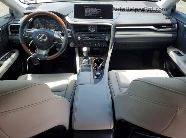 2T2HZMAA3NC242796 2022 LEXUS RX Gray Առջևի վահանակի տեսք