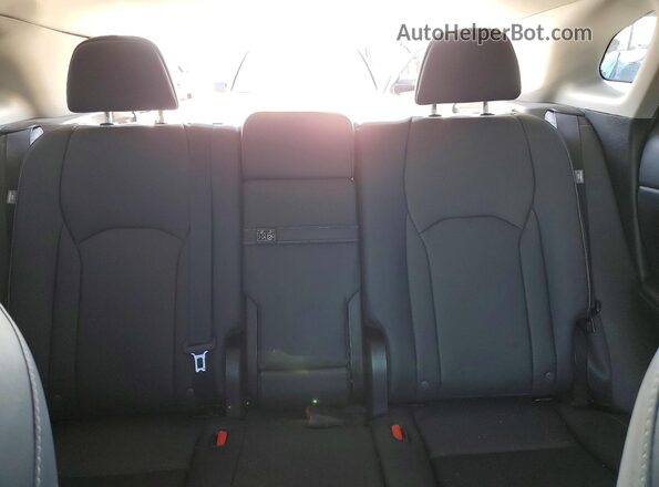 2T2HZMAA4LC172352 2020 LEXUS RX White უკანა სავარძლების ხედი