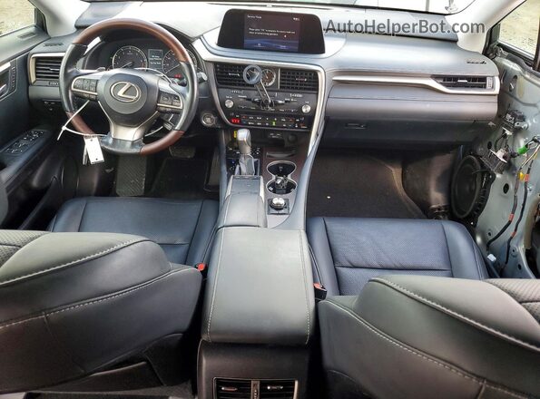 2T2HZMAA4MC195745 2021 LEXUS RX Silver Առջևի վահանակի տեսք