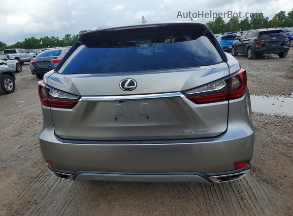 2T2HZMAA4MC195745 2021 LEXUS RX Silver Հետևի տեսք