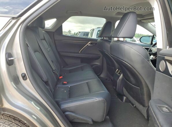 2T2HZMAA4MC195745 2021 LEXUS RX Silver Սալոնի հետևի տեսք