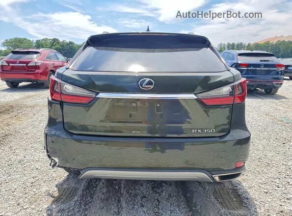 2T2HZMAA4NC230317 2022 LEXUS RX Зеленый Вид сзади