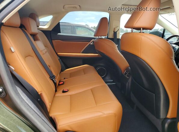 2T2HZMAA4NC230317 2022 LEXUS RX Зеленый Вид задней части салона