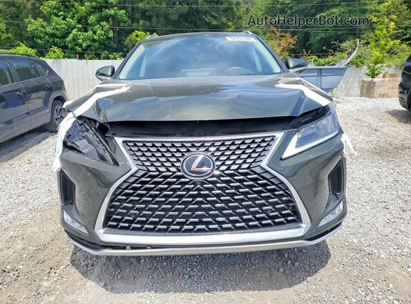 2T2HZMAA4NC230317 2022 LEXUS RX Зеленый Вид спереди