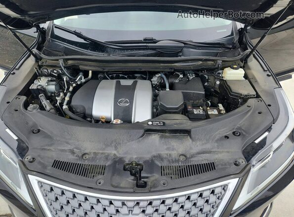 2T2HZMAA4NC242919 2022 LEXUS RX Black Widok komory silnika