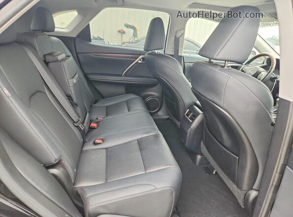 2T2HZMAA4NC242919 2022 LEXUS RX Black Widok wnętrza z tyłu