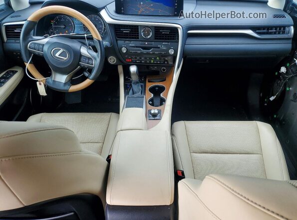 2T2HZMAA4NC255850 2022 LEXUS RX Черный Вид панели приборов