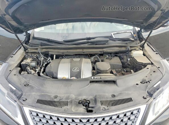 2T2HZMAA4NC255850 2022 LEXUS RX Черный Вид подкапотного пространства