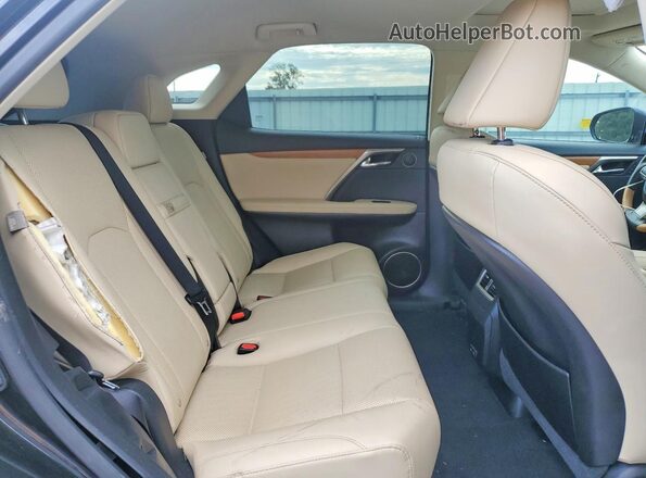 2T2HZMAA4NC255850 2022 LEXUS RX Черный Вид задней части салона