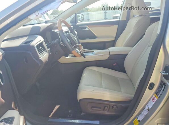 2T2HZMAA5LC152059 2020 LEXUS RX Cream Front interior view