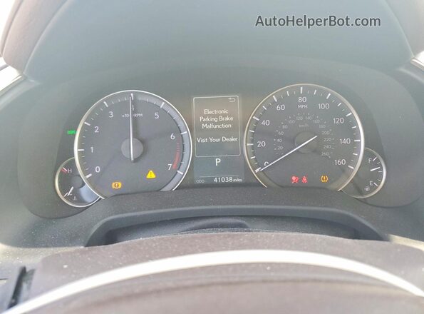 2T2HZMAA5LC152059 2020 LEXUS RX Cream Instrument cluster view
