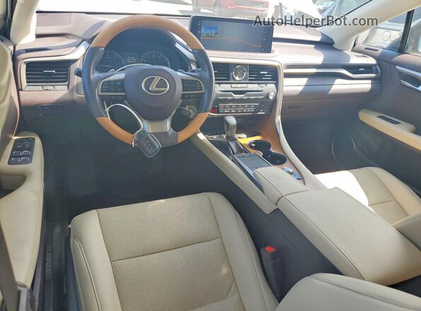 2T2HZMAA5LC152059 2020 LEXUS RX Cream Dashboard view