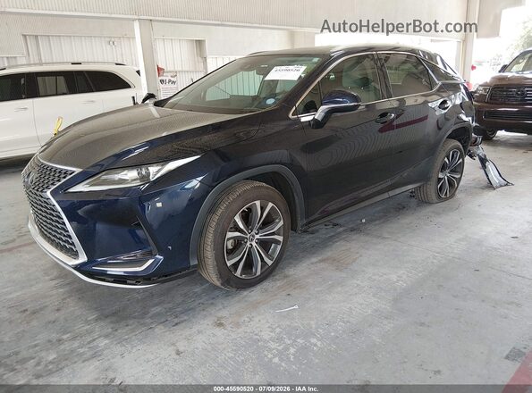 2T2HZMAA5LC168360 2020 LEXUS RX 350 Синий Передняя левая четверть