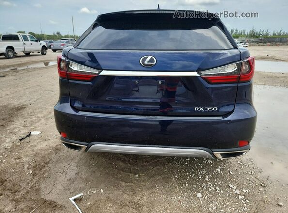 2T2HZMAA5NC257249 2022 LEXUS RX Blue Widok z tyłu