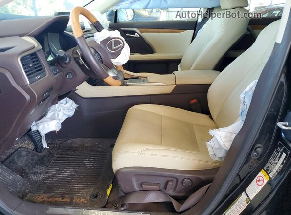2T2HZMAA6LC156024 2020 LEXUS RX Black წინა სალონის ხედი