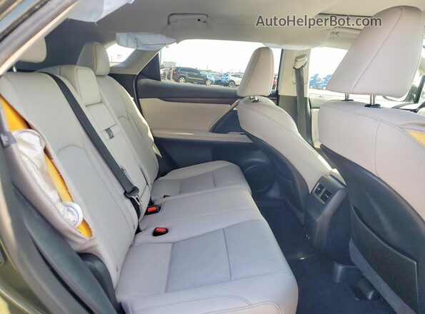2T2HZMAA6MC206017 2021 LEXUS RX Green Հետևի նստատեղերի տեսք