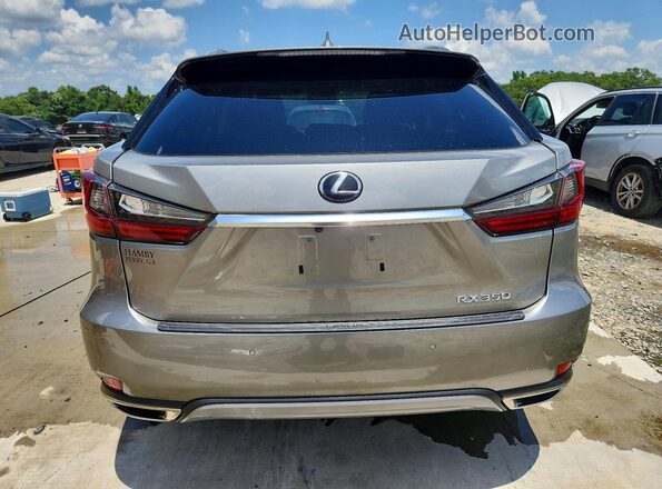 2T2HZMAA7MC201814 2021 LEXUS RX Silver უკანა ხედი