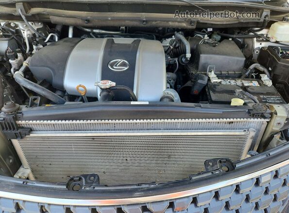 2T2HZMAA7MC201814 2021 LEXUS RX Silver ძრავის განყოფილების ხედი