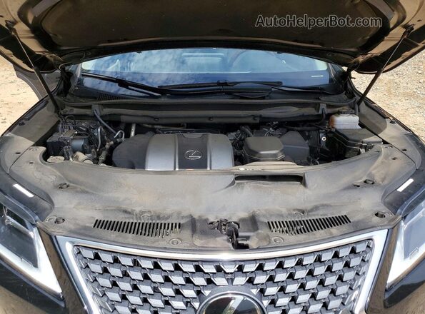 2T2HZMAA7NC252005 2022 LEXUS RX Black Engine compartment view