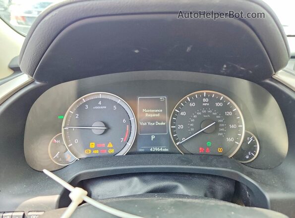2T2HZMAA8MC218282 2021 LEXUS RX Silver Instrument cluster view
